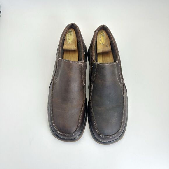 BED STU Bomber Loafer Shoes Mens Sz 9 Brown Leather Slip-on Casual Work Shoes main image 4